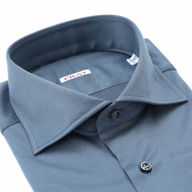 FRAY FRAY＜フライ＞ ドレスシャツ"LIONE" BLUE