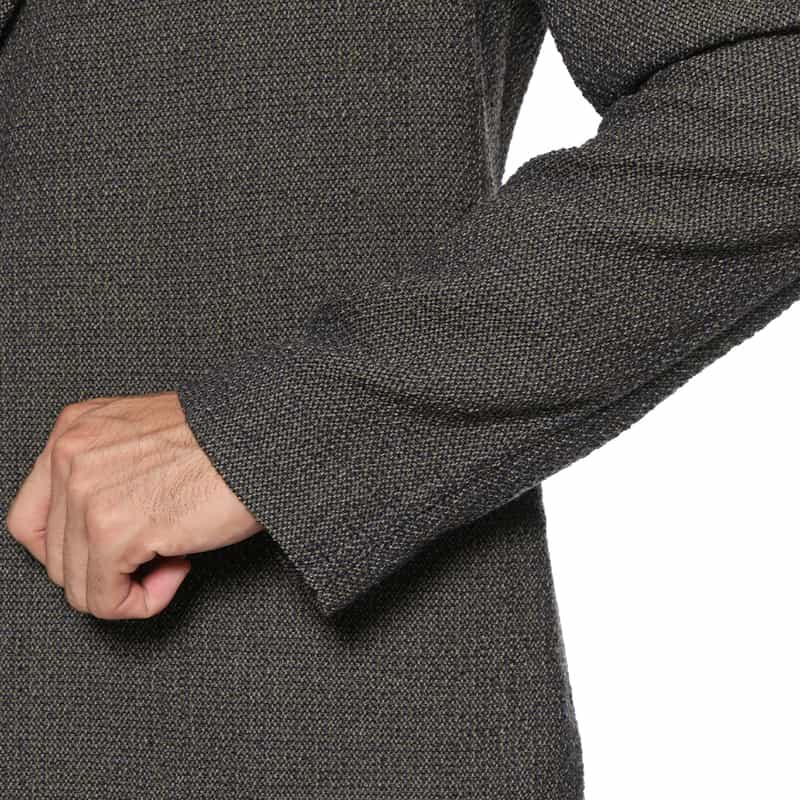 CIRCOLO1901 CIRCOLO 1901＜チルコロ 1901＞ マイクロチェック柄ジャージージャケット BROWN