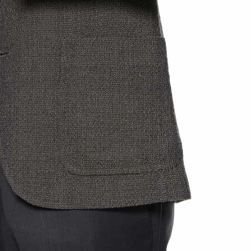 CIRCOLO1901 CIRCOLO 1901＜チルコロ 1901＞ マイクロチェック柄ジャージージャケット BROWN