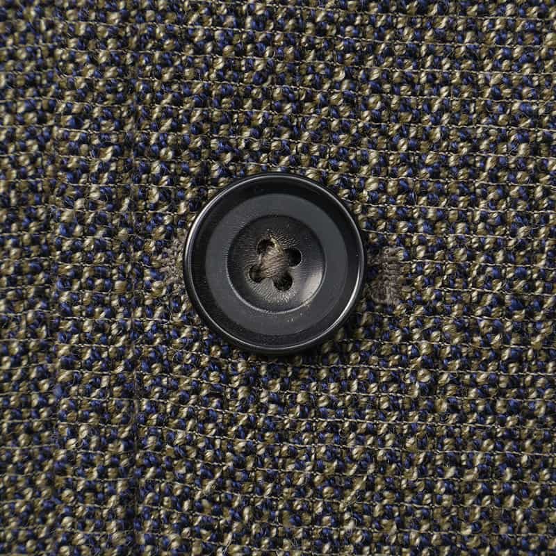 CIRCOLO1901 CIRCOLO 1901＜チルコロ 1901＞ マイクロチェック柄ジャージージャケット BROWN