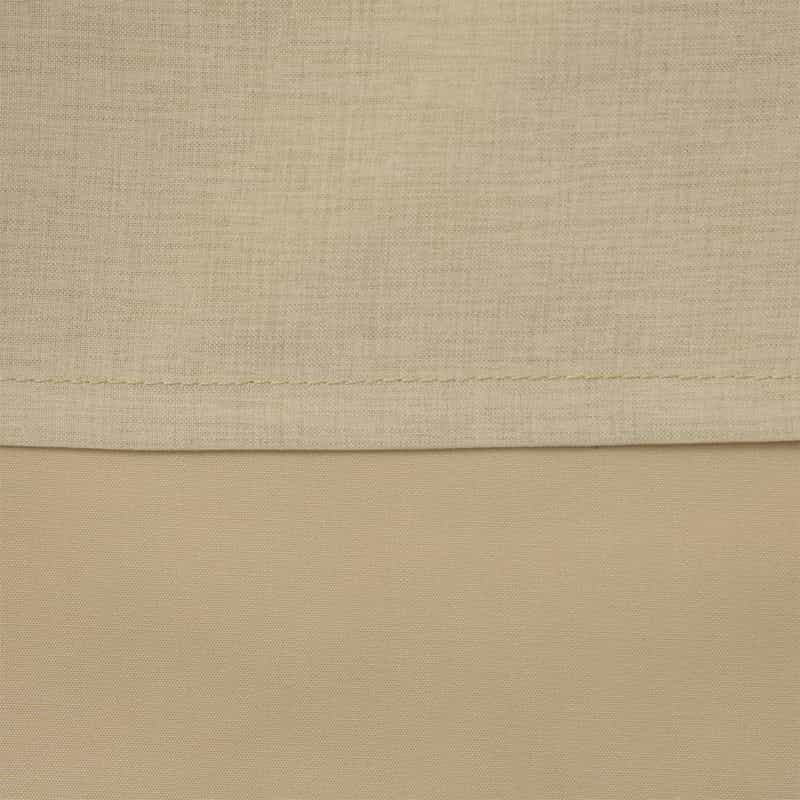 BARNEYS NEW YORK ウォッシャブル ギャザードレス BEIGE