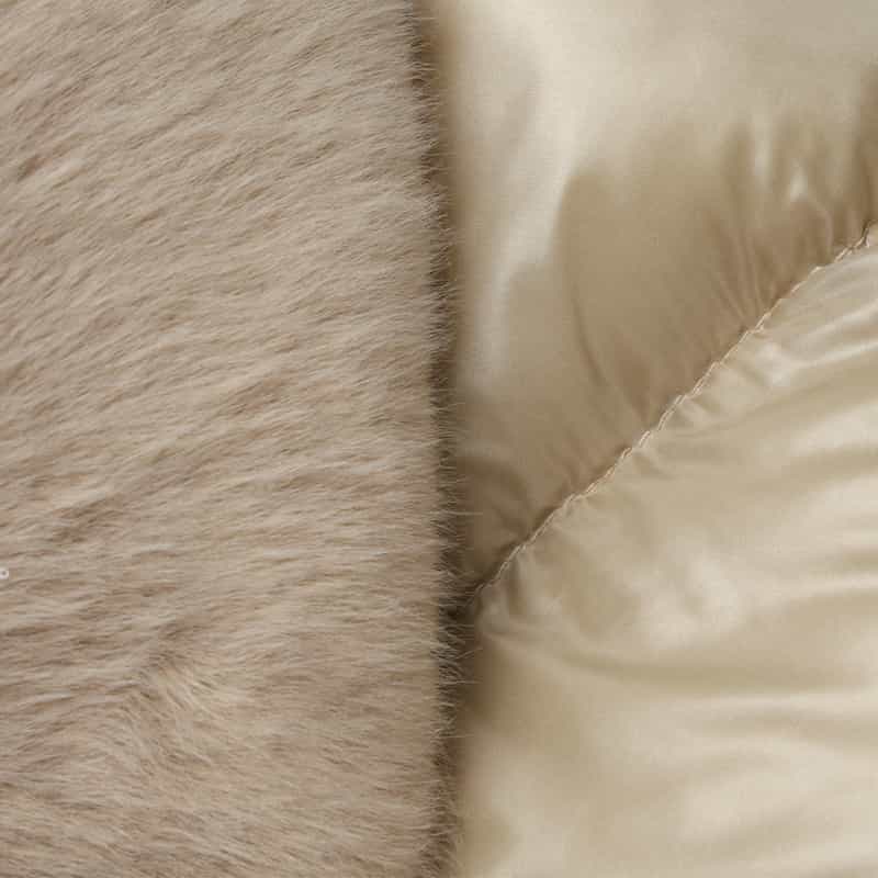 HERNO HERNO＜ヘルノ＞ ファー付きダウンジャケット IVORY