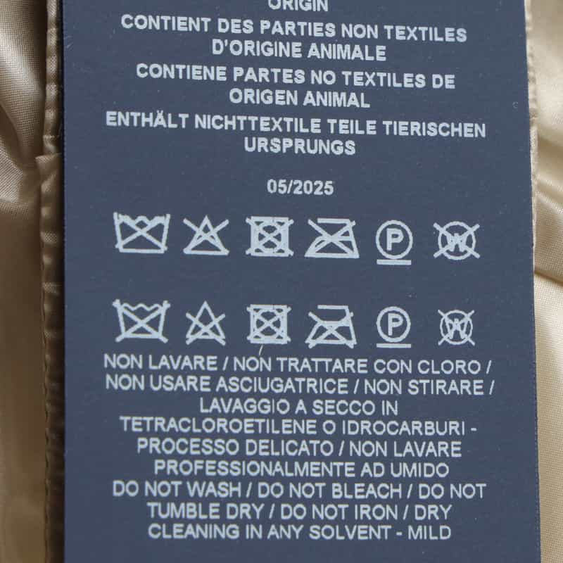 HERNO HERNO＜ヘルノ＞ ファー付きダウンジャケット NAVY