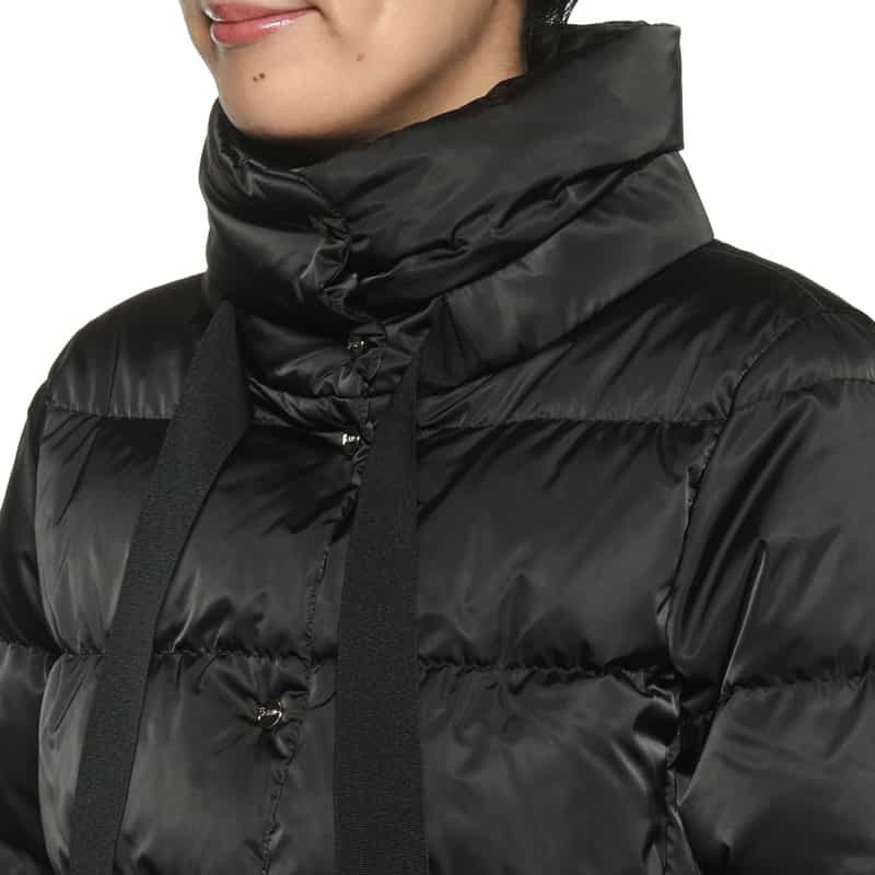 HERNO HERNO＜ヘルノ＞スタンドカラーダウンコート BLACK