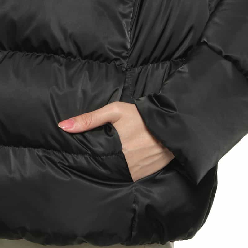 HERNO HERNO＜ヘルノ＞スタンドカラーダウンコート BLACK