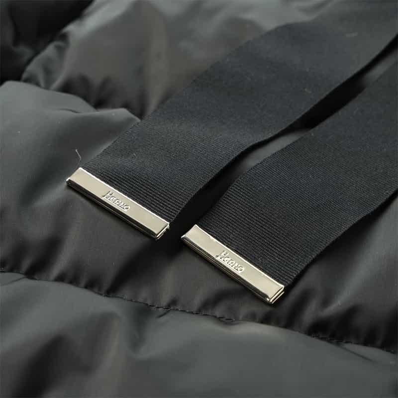 HERNO HERNO＜ヘルノ＞スタンドカラーダウンコート BLACK
