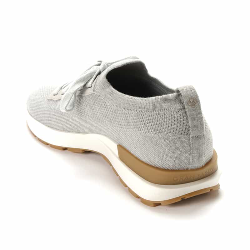 GRANSASSO GRANSASSO＜グランサッソ＞ ニットスニーカー GRAY
