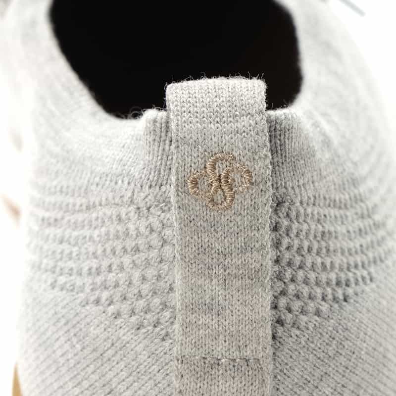 GRANSASSO GRANSASSO＜グランサッソ＞ ニットスニーカー GRAY