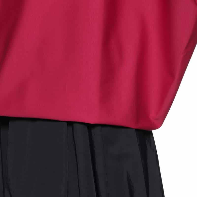 BARNEYS NEW YORK ウォッシャブル ボートネックカットソー PINK