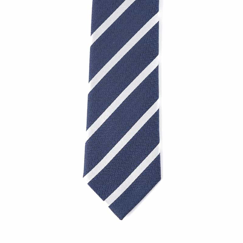 SEAWARD＆STEARN SEAWARD＆STEARN＜シーワード＆スターン＞ レジメンタル柄タイ BLUE