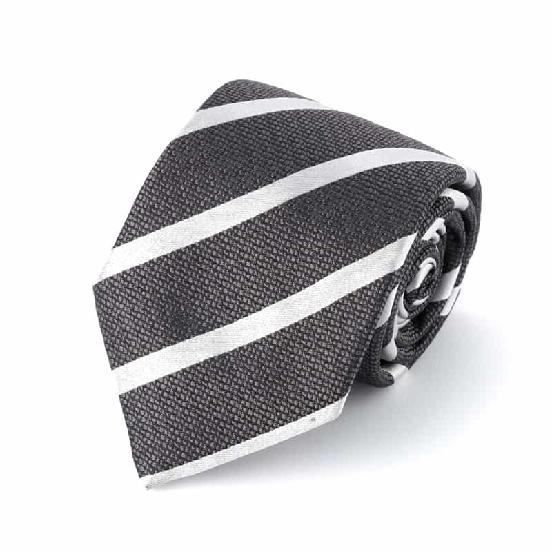 SEAWARD＆STEARN SEAWARD＆STEARN＜シーワード＆スターン＞ レジメンタル柄タイ BROWN