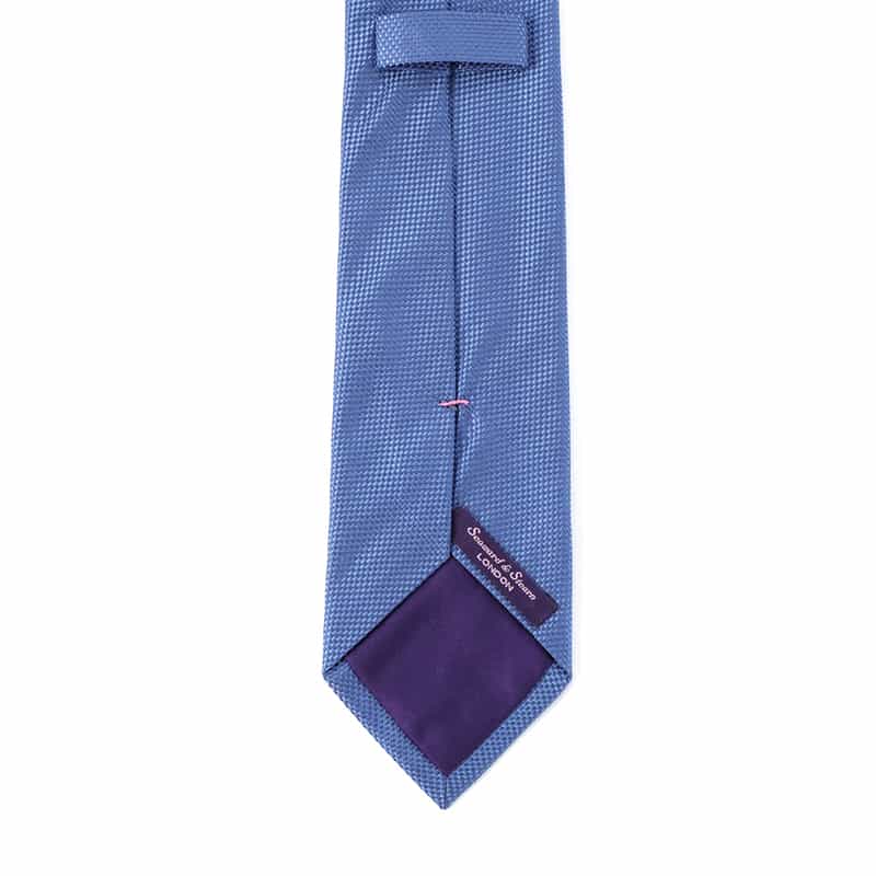 SEAWARD＆STEARN SEAWARD＆STEARN＜シーワード＆スターン＞ ソリッドタイ BLUE