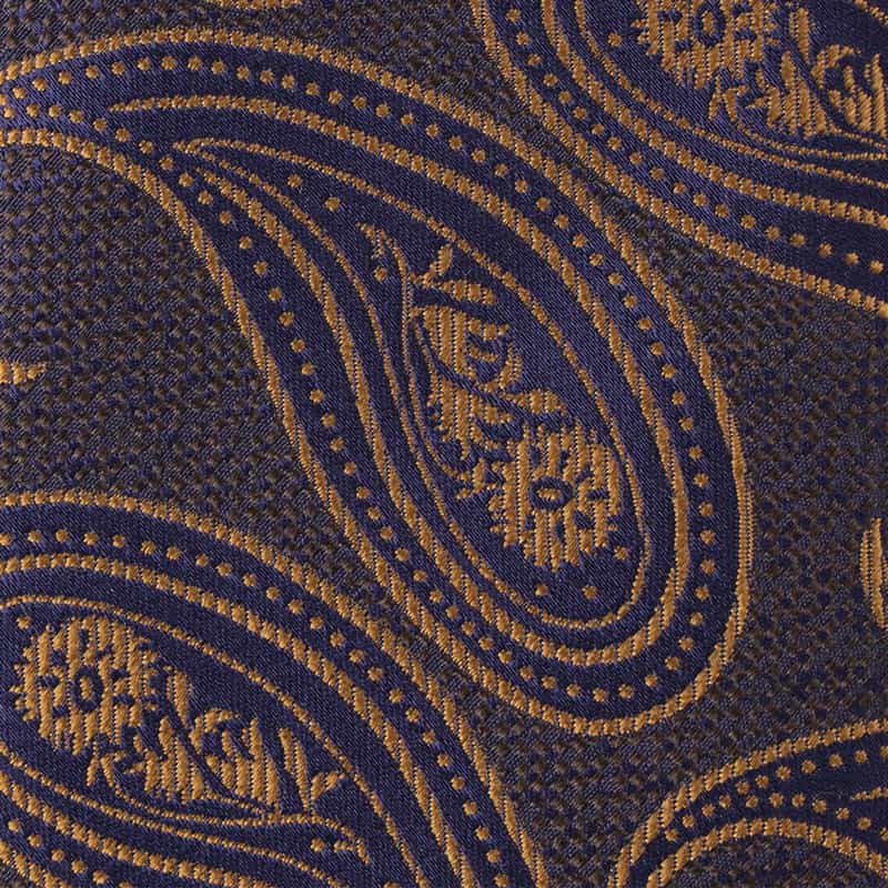 SEAWARD＆STEARN SEAWARD＆STEARN＜シーワード＆スターン＞ ペイズリー柄タイ NAVY