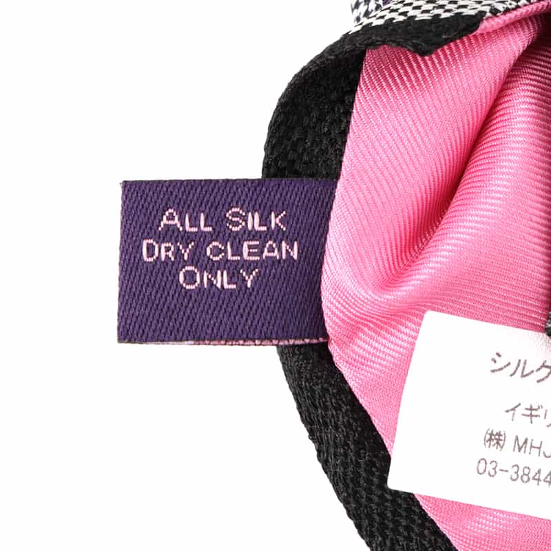 SEAWARD＆STEARN SEAWARD＆STEARN＜シーワード＆スターン＞ ストライプ柄タイ BLACK