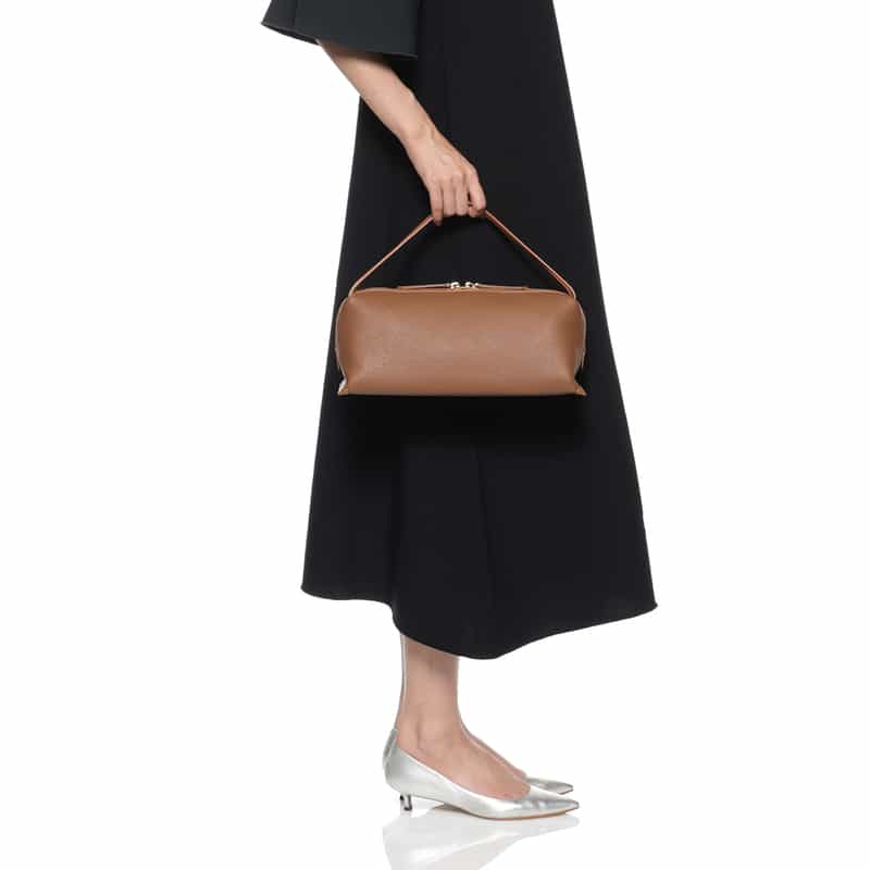 CREMAISH CREMAISH＜クレマイッシュ＞ ハンドバッグ（M） BROWN