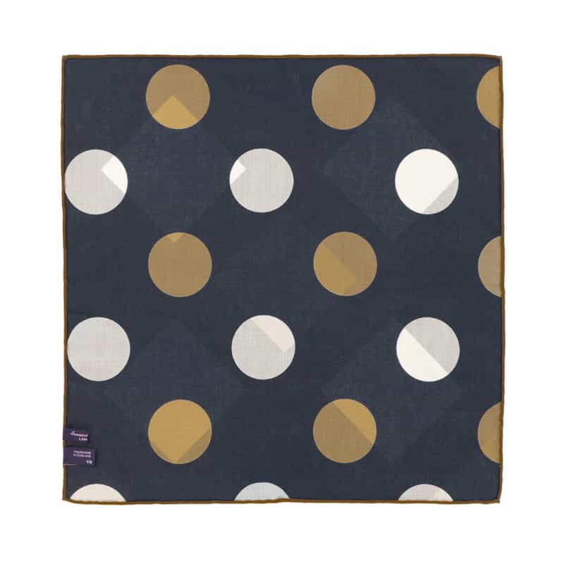 SEAWARD＆STEARN SEAWARD＆STEARN＜シーワード＆スターン＞ ポケットチーフ BROWN