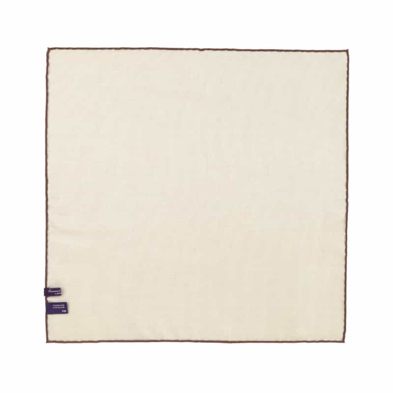 SEAWARD＆STEARN SEAWARD＆STEARN＜シーワード＆スターン＞ ポケットチーフ WHITE