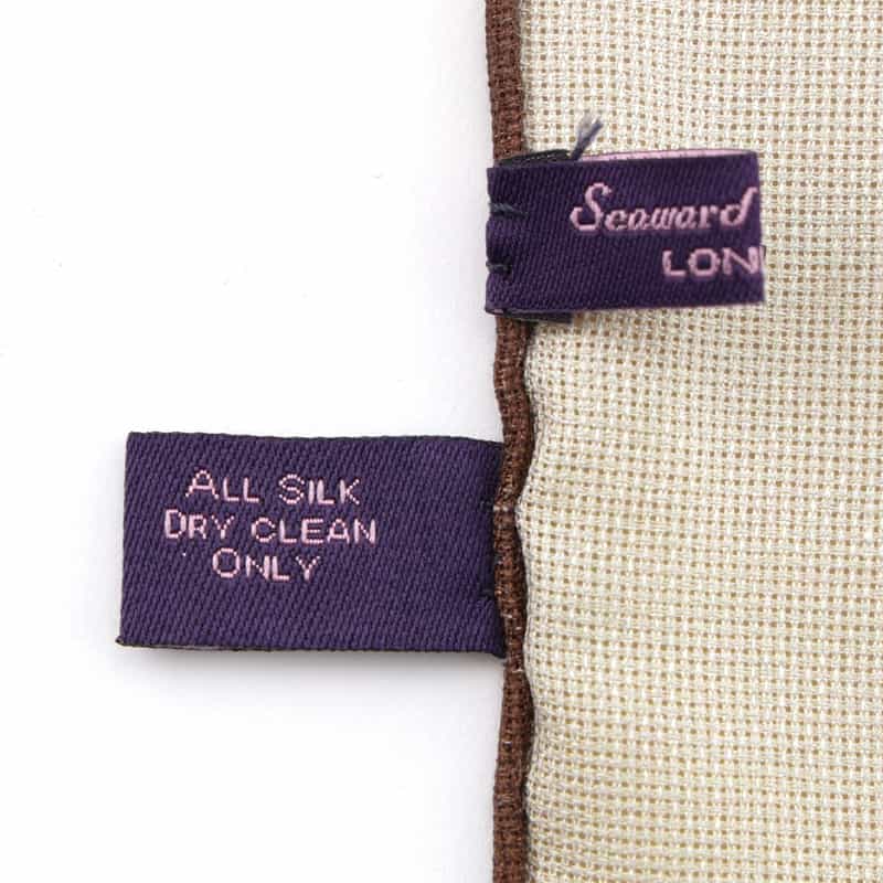 SEAWARD＆STEARN SEAWARD＆STEARN＜シーワード＆スターン＞ ポケットチーフ WHITE