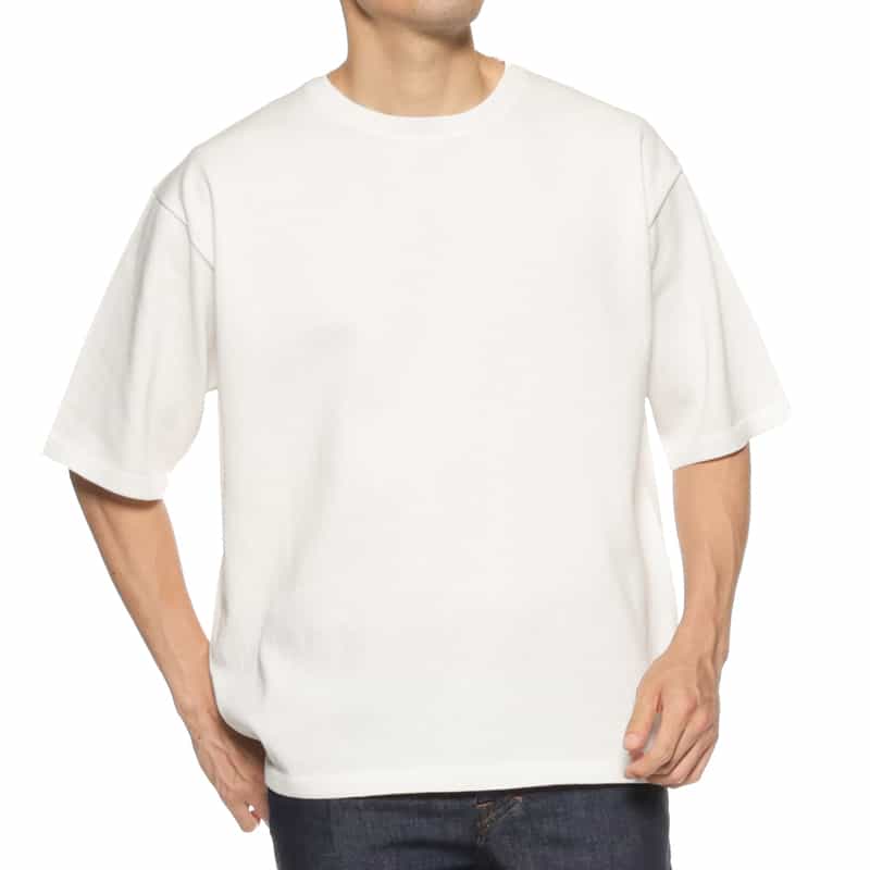 PIPPIOLINO PIPPIOLINO＜ピッピオリーノ＞ ニットTシャツ WHITE