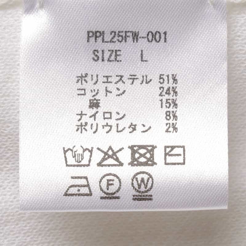 PIPPIOLINO PIPPIOLINO＜ピッピオリーノ＞ バーニーズ　ニューヨーク限定ニットTシャツ WHITE