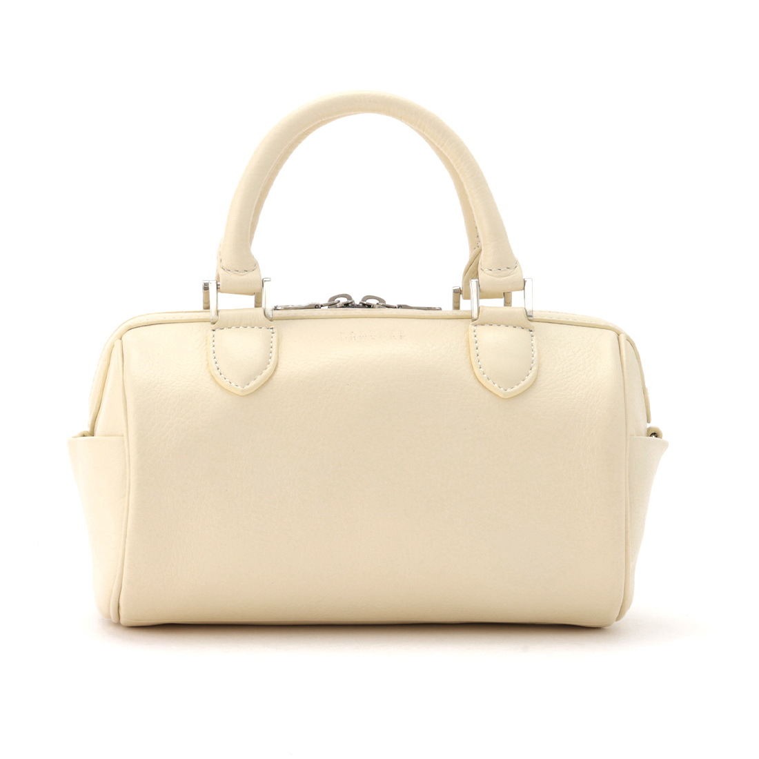 ショルダーベルト付ミニボストンバッグ