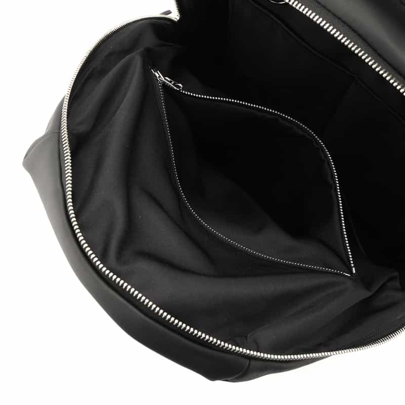 BARNEYS NEW YORK レザーバックパック BLACK