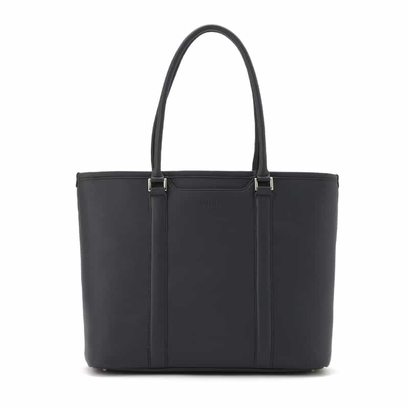 BARNEYS NEW YORK オンラインストア限定　レザートートバッグ NAVY