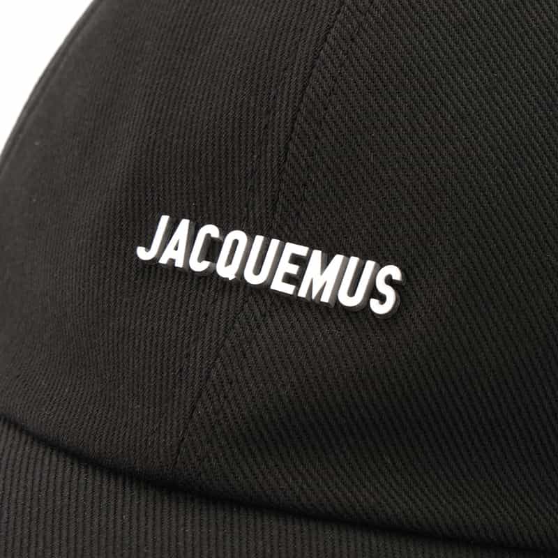 JACQUEMUS JACQUEMUS＜ジャックムス＞ ロゴ入りキャップ BLACK