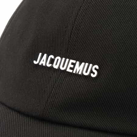 新品正規 JACQUEMUS ロゴキャップ ブラック 58 ジャックムス購入 JACQUEMUS ジャックムス 帽子 キャップ 216AC009 LA CASQUETTE