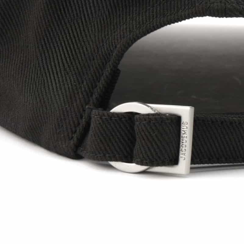 JACQUEMUS JACQUEMUS＜ジャックムス＞ ロゴ入りキャップ BLACK
