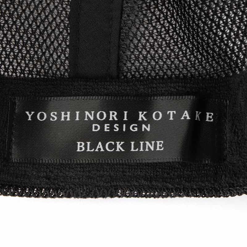 YOSHINORI KOTAKE DESIGN YOSHINORI KOTAKE DESIGN＜ヨシノリ コタケ デザイン＞ バーニーズ　ニューヨーク限定 ベースボールキャップ BLACK