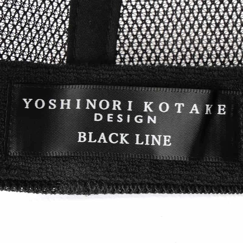 YOSHINORI KOTAKE DESIGN YOSHINORI KOTAKE DESIGN＜ヨシノリ コタケ デザイン＞ バーニーズ　ニューヨーク限定 ベースボールキャップ BLACK