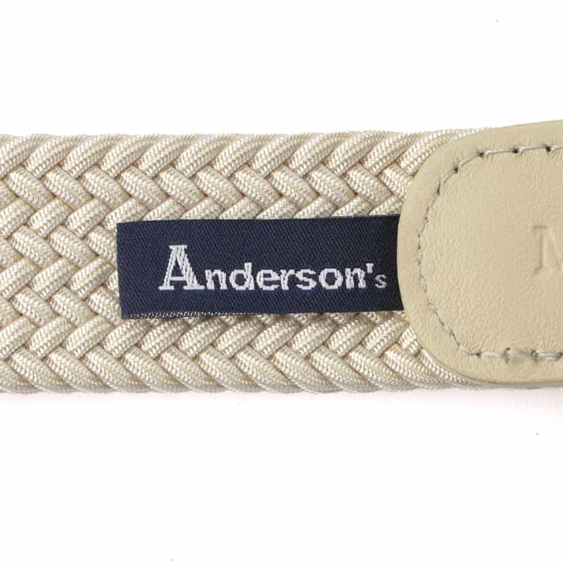 ANDERSONS ANDERSONS＜アンダーソンズ＞ メッシュベルト IVORY