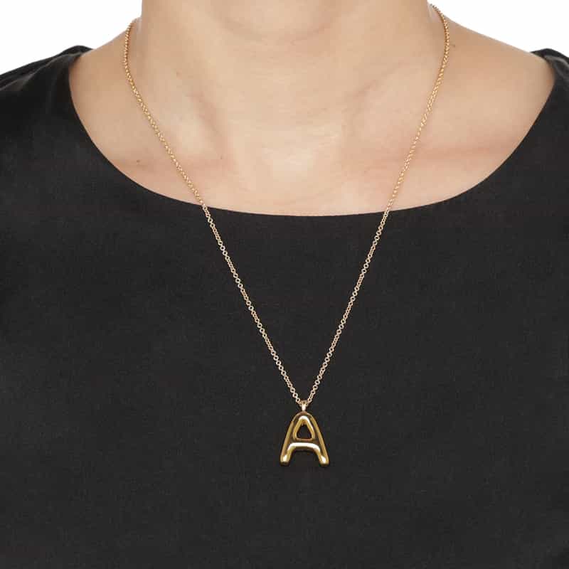 JOSEPHINE JOSEPHINE＜ジョセフィン＞ ネックレス"A" GOLD