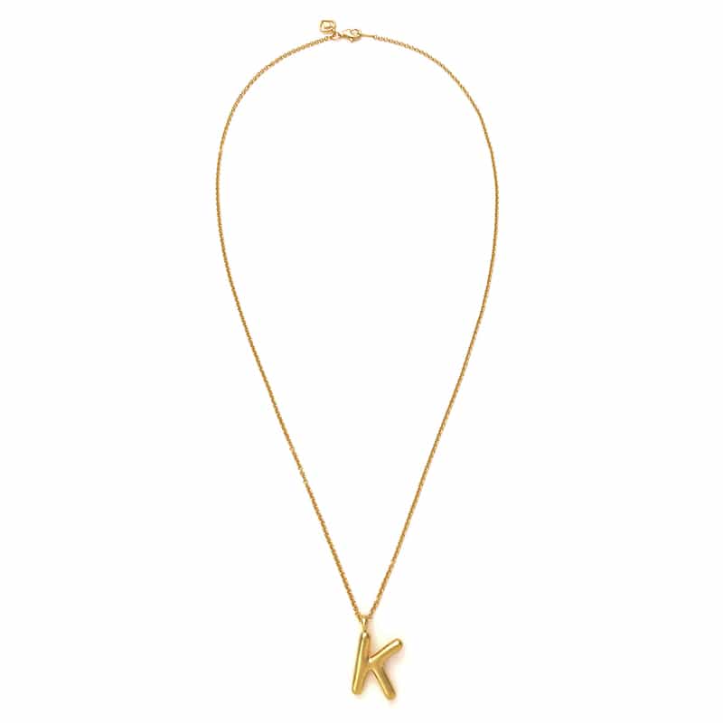 JOSEPHINE JOSEPHINE＜ジョセフィン＞ ネックレス"K" GOLD