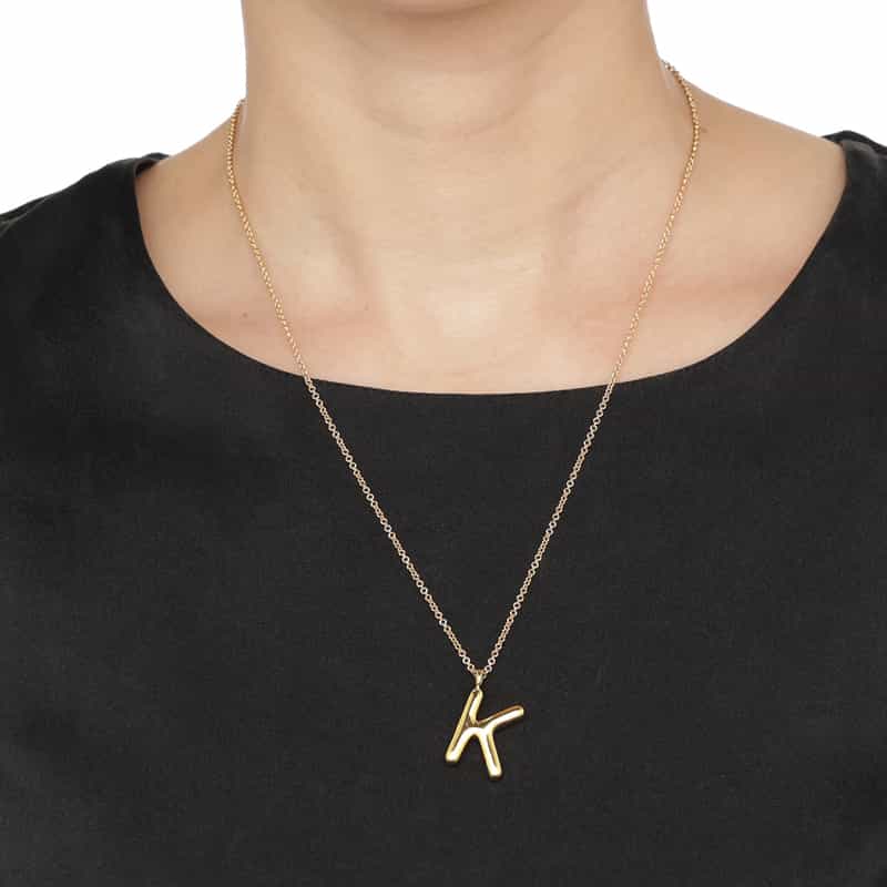 JOSEPHINE JOSEPHINE＜ジョセフィン＞ ネックレス"K" GOLD