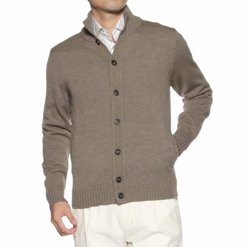 ZANONE ZANONE＜ザノーネ＞ ニットプルオーバー"CHIOTO" BEIGE