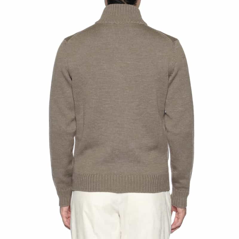 ZANONE ZANONE＜ザノーネ＞ ニットプルオーバー"CHIOTO" BEIGE