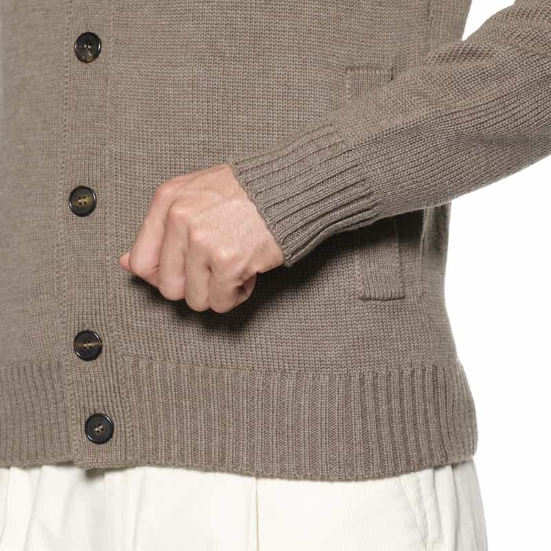 ZANONE ZANONE＜ザノーネ＞ ニットプルオーバー"CHIOTO" BEIGE