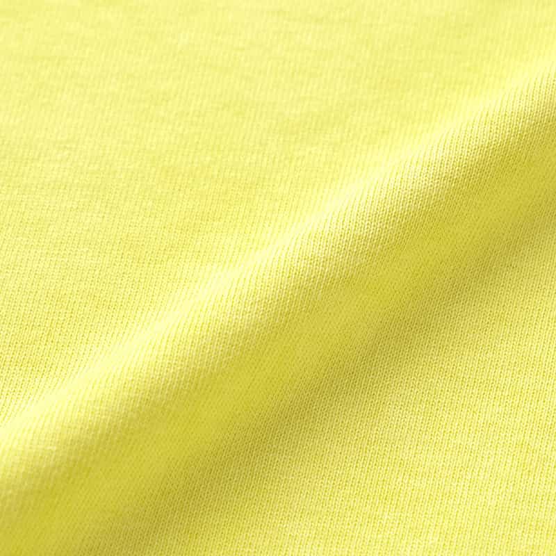 BARNEYS NEW YORK ヴィンテージ加工オーバーフィットTシャツ YELLOW