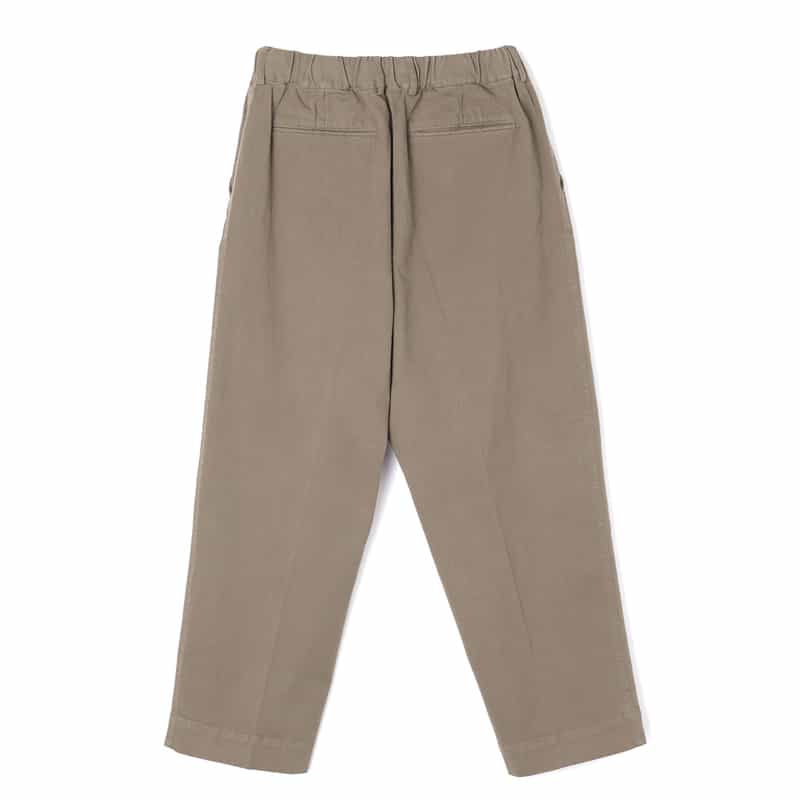 BARNEYS NEW YORK ストレッチイージーワイドパンツ BEIGE