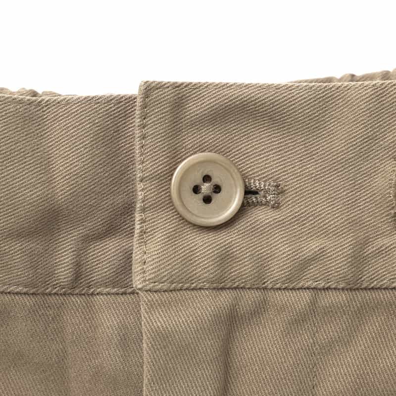 BARNEYS NEW YORK ストレッチイージーワイドパンツ BEIGE