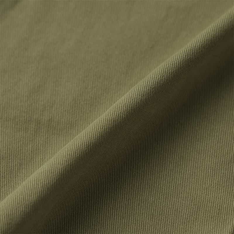 BARNEYS NEW YORK ストレッチイージーワイドパンツ KHAKI