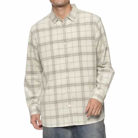 チェック柄シャツ