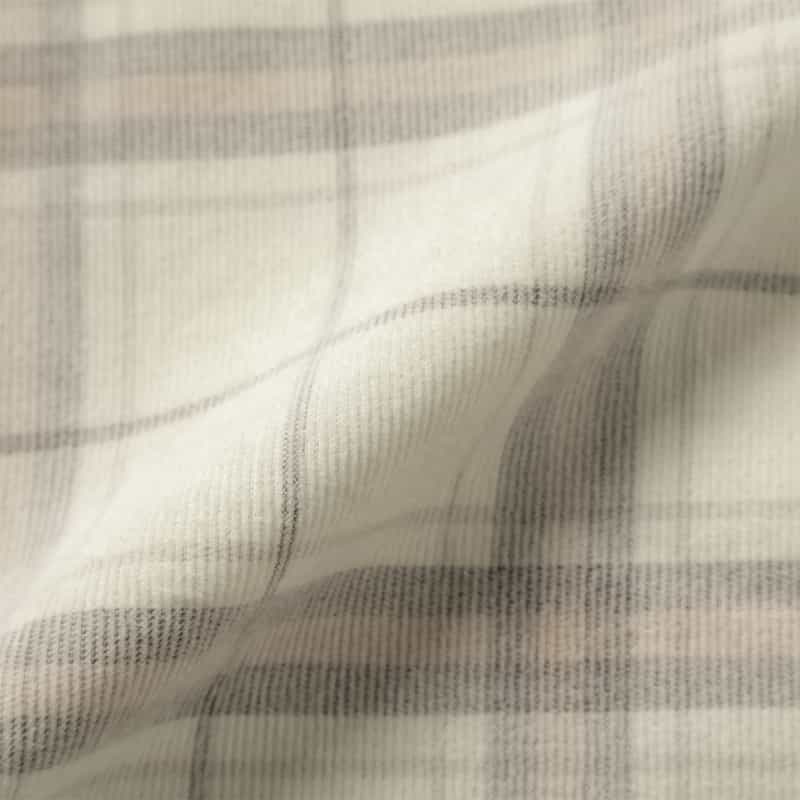 BARNEYS NEW YORK チェック柄シャツ WHITE