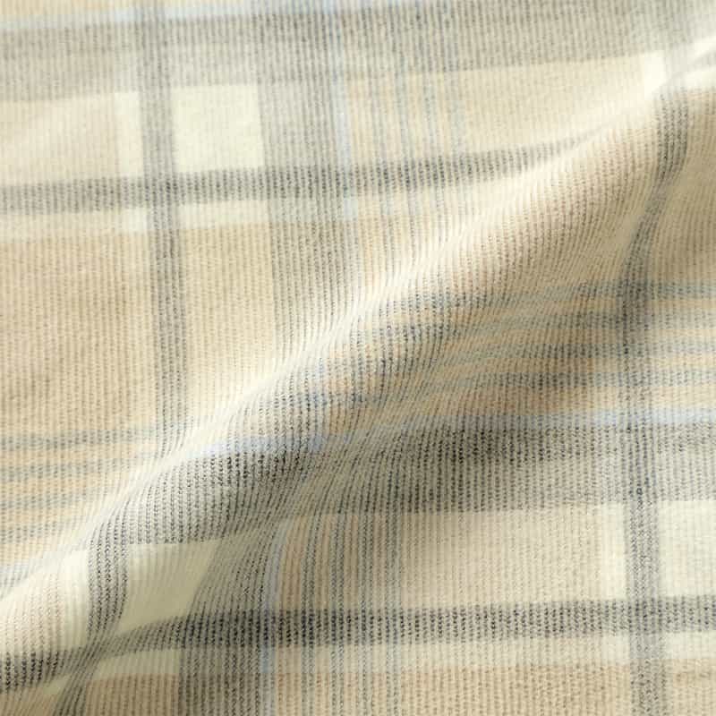 BARNEYS NEW YORK チェック柄シャツ BEIGE