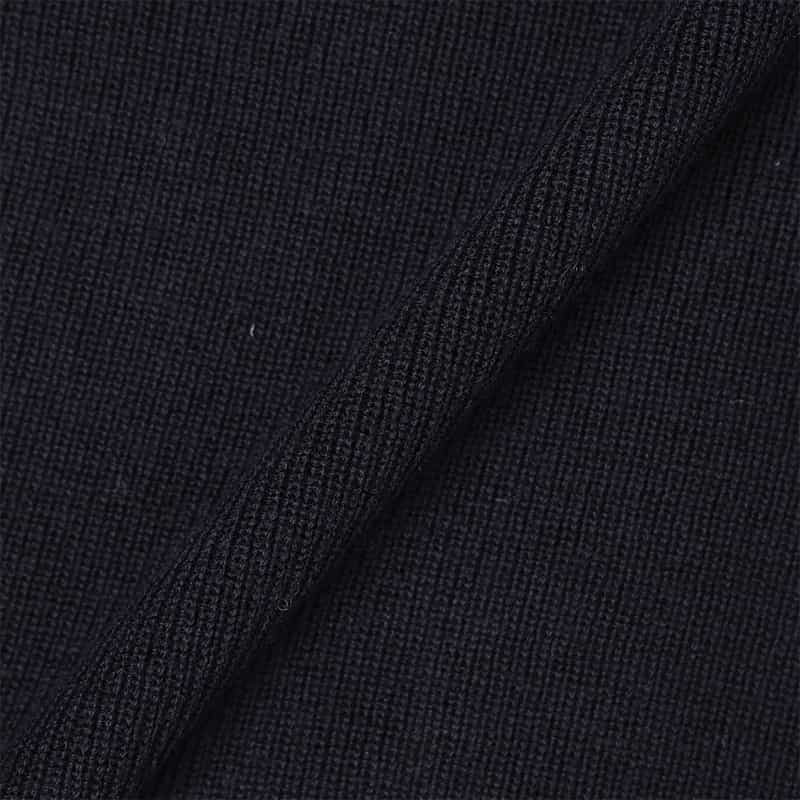 BARNEYS NEW YORK クルーネックニットプルオーバー NAVY