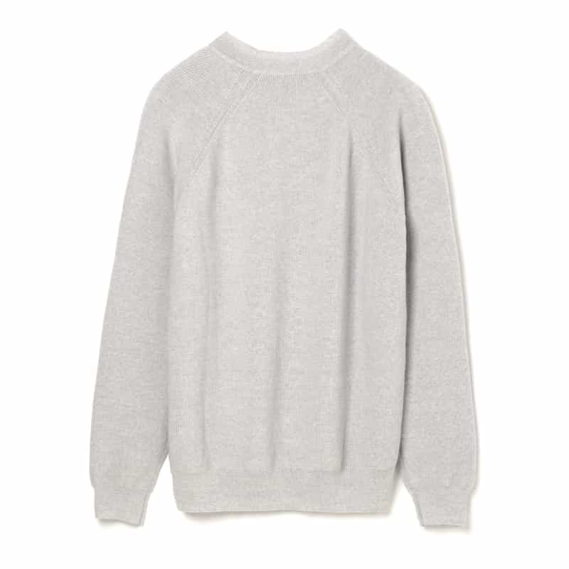 BARNEYS NEW YORK クルーネックニットプルオーバー GRAY