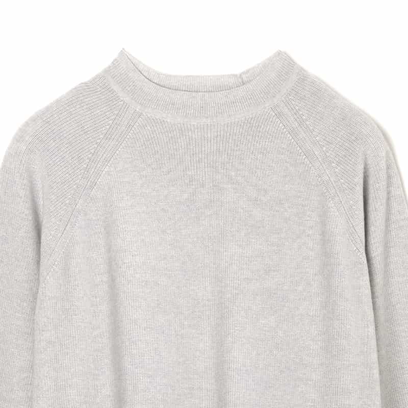 BARNEYS NEW YORK クルーネックニットプルオーバー GRAY