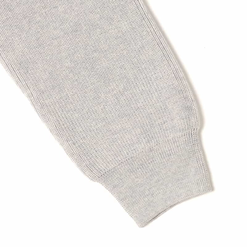 BARNEYS NEW YORK クルーネックニットプルオーバー GRAY